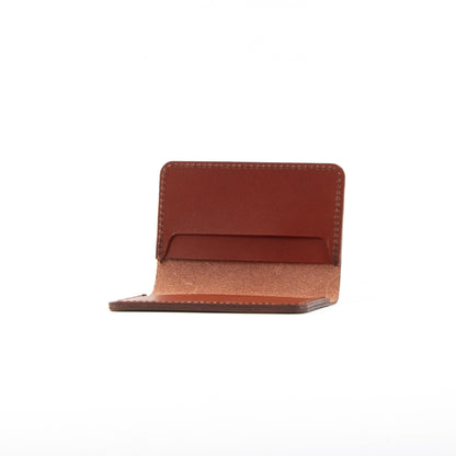 Chestnut Leather Card Holder image 5