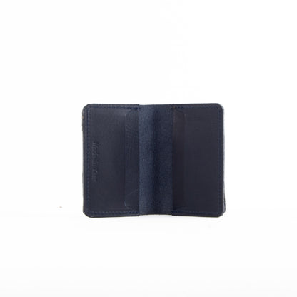 Navy Leather Card Holder image 1
