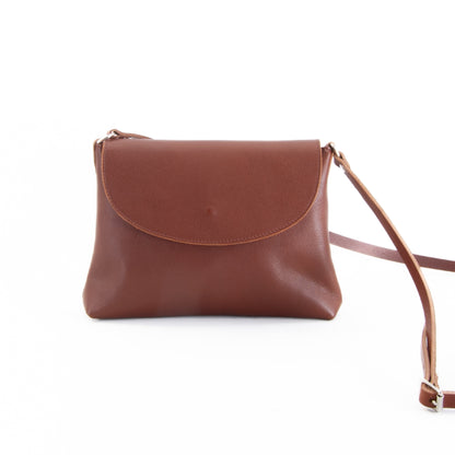 Leather Flap Over Bag