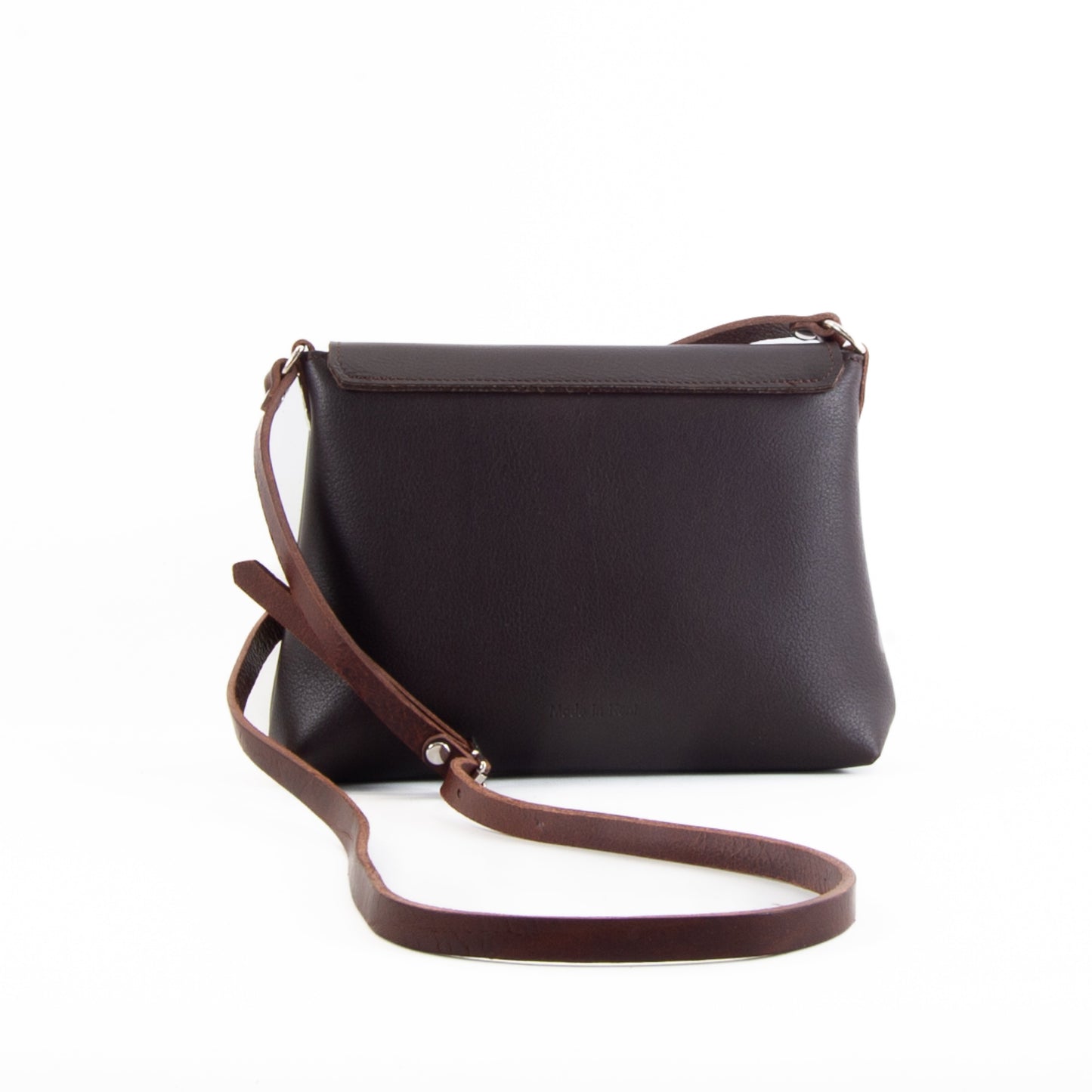 Leather Flap Over Bag
