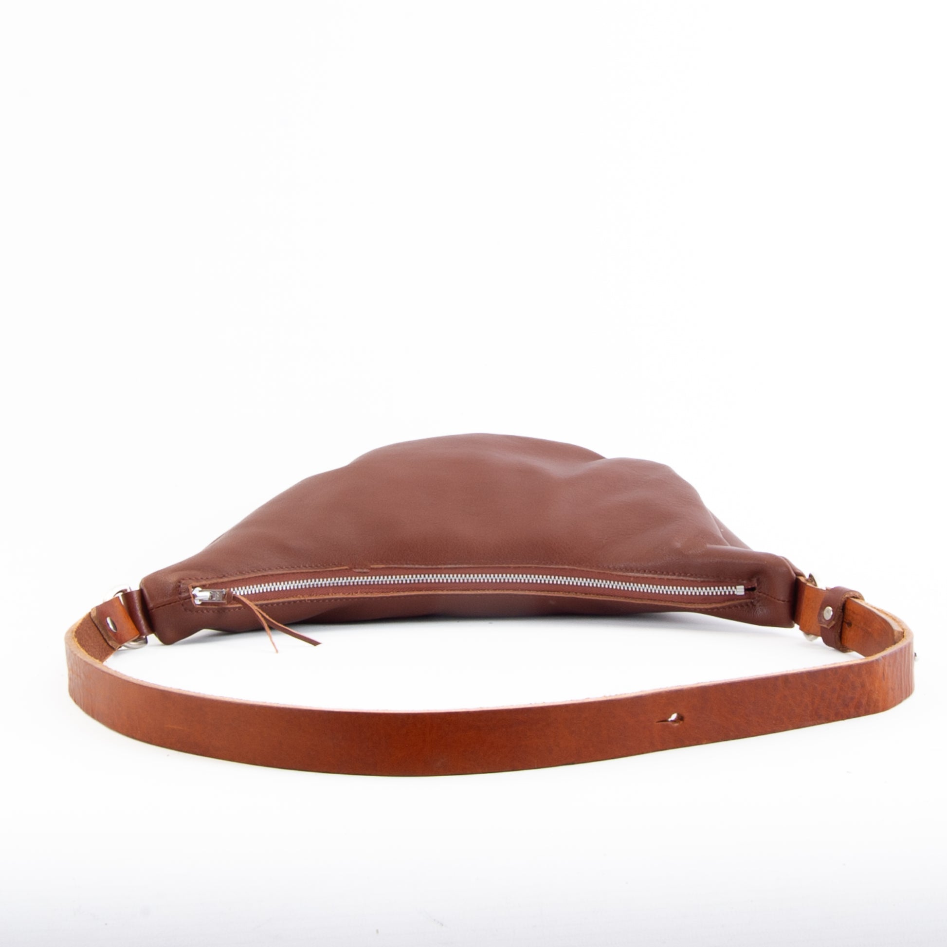 Tan Leather Sling Bag image 4