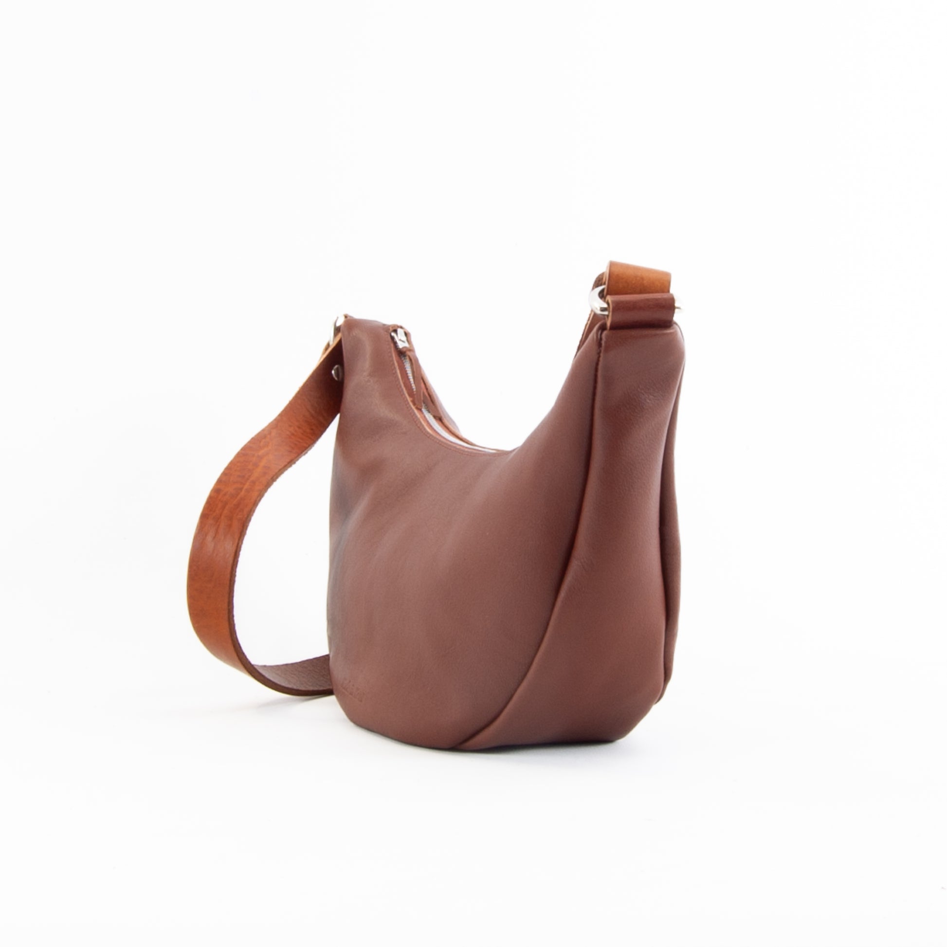 Tan Leather Sling Bag image 2
